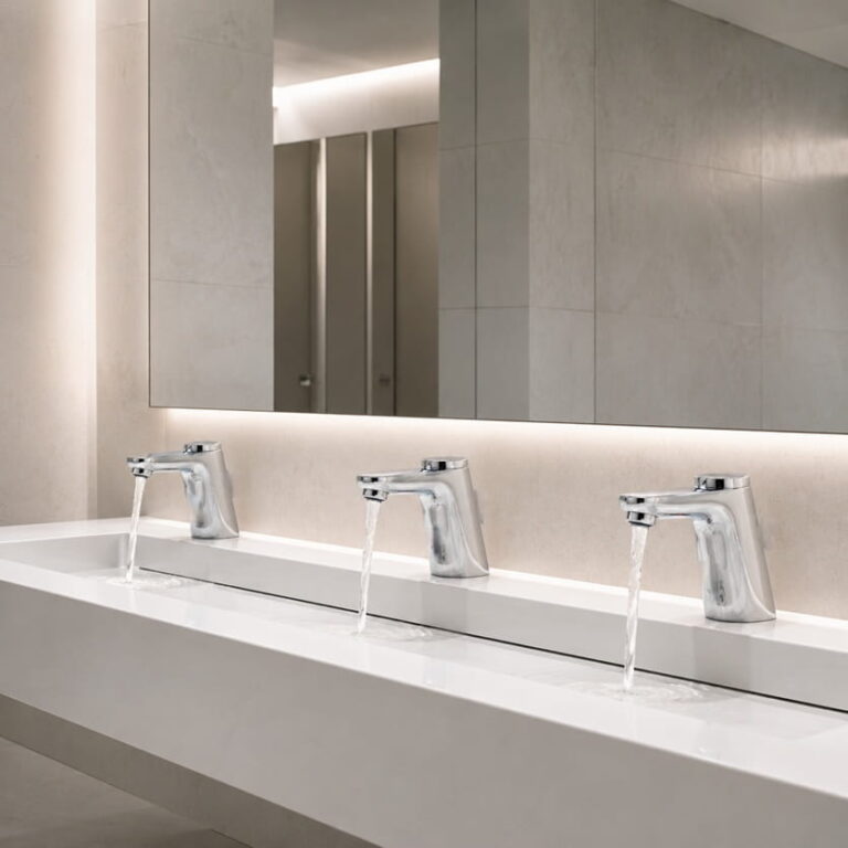 Read more about the article BathSelect vs Sloan: A Practical AEC-Grade Way to Define Sensor Efficiency