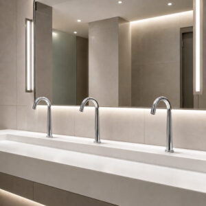 Read more about the article Touchless Bathroom Faucets & Soap Dispenser Brands: Spec Guide