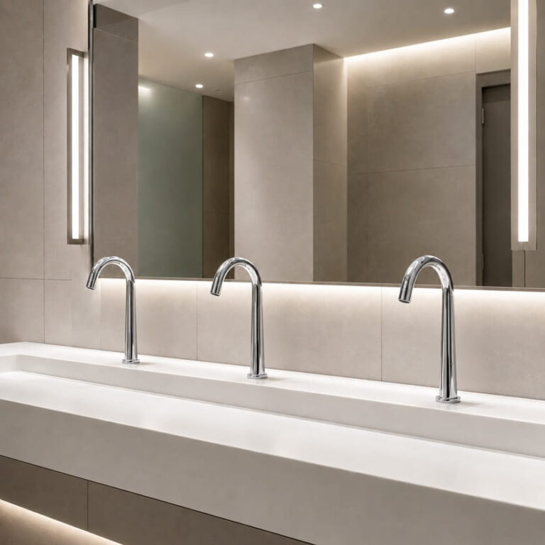 Read more about the article Touchless Bathroom Faucets & Soap Dispenser Brands: Spec Guide