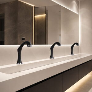 Read more about the article FontanaShowers versus Sloan: How Smart Commercial Faucet Systems Stack Up
