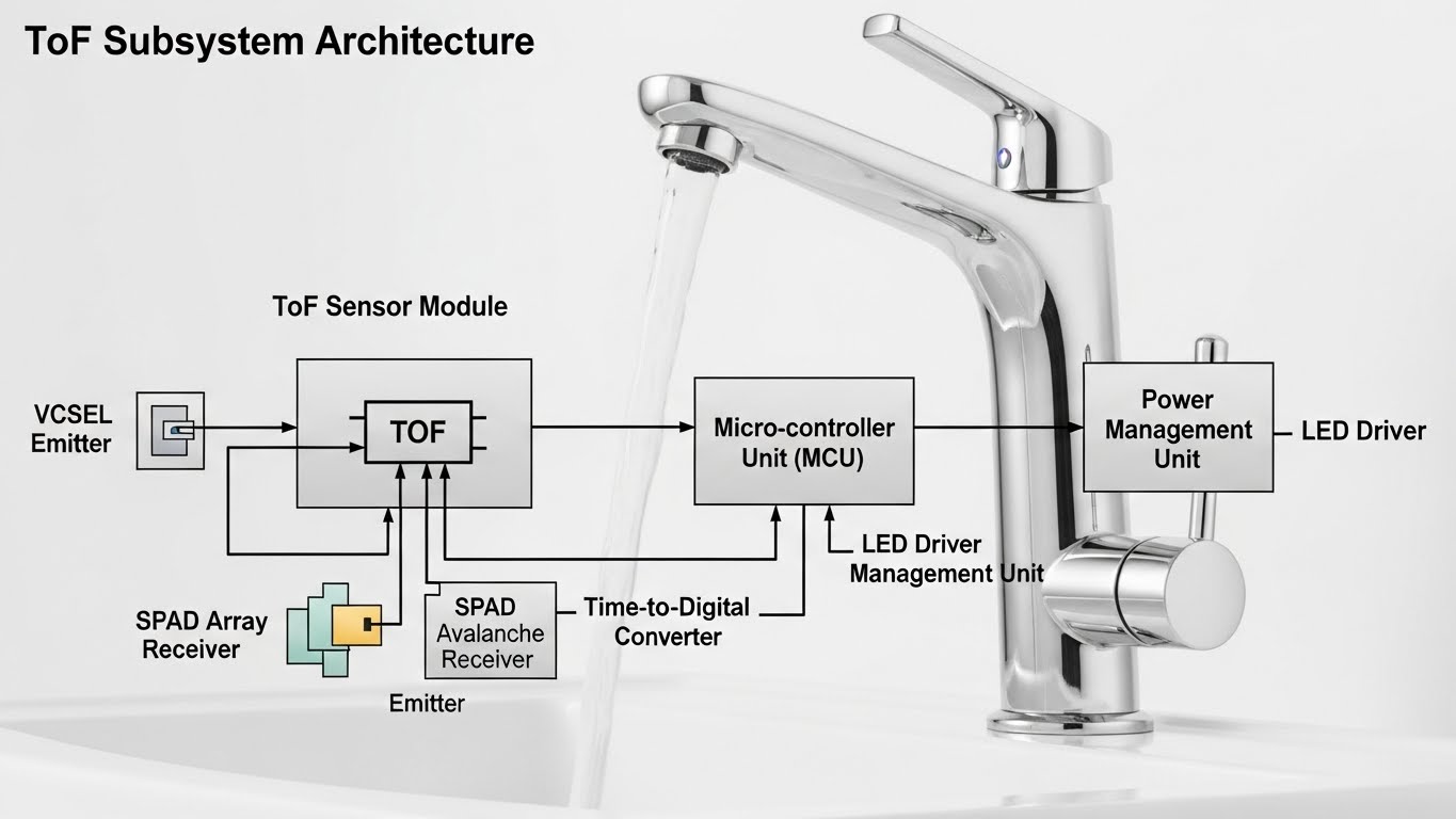 ToF subsystem architecture image