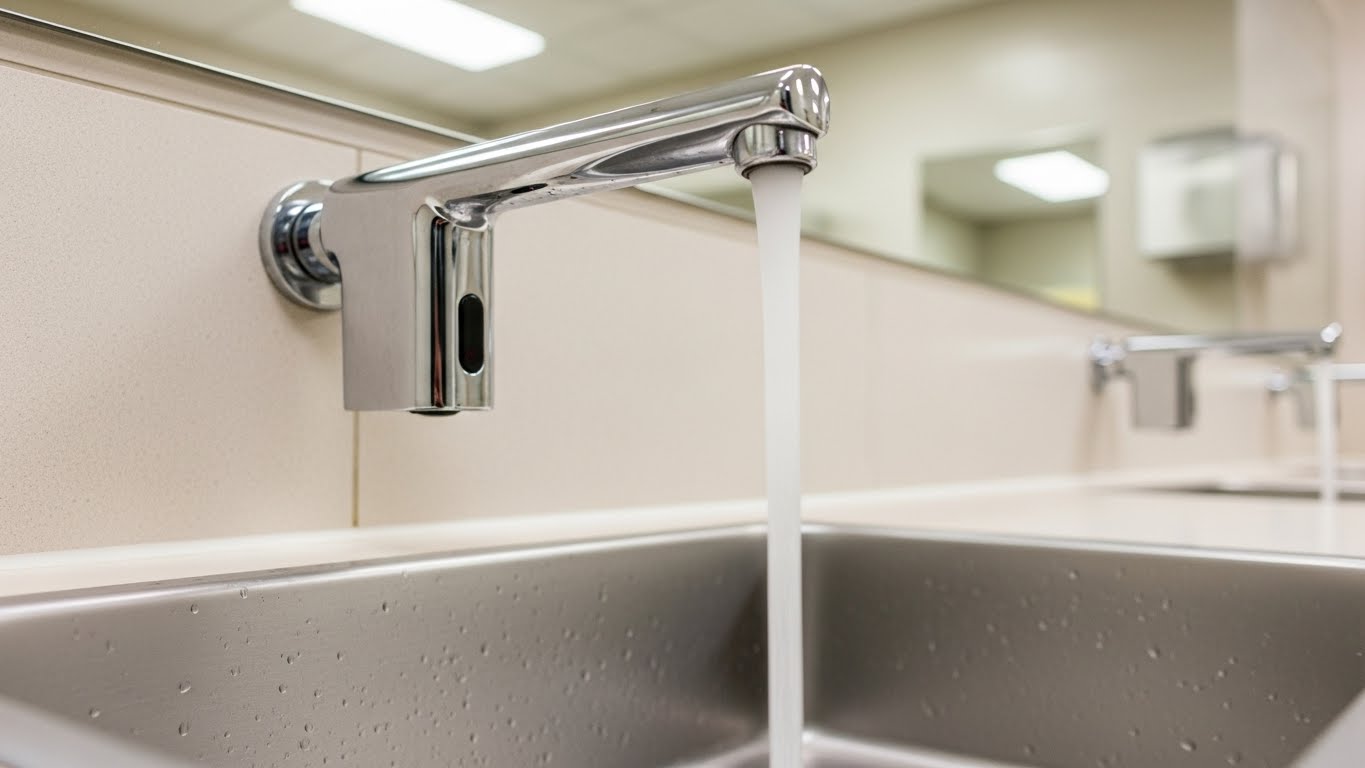 (Add image) Project playbooks for commercial touchless faucet deployments