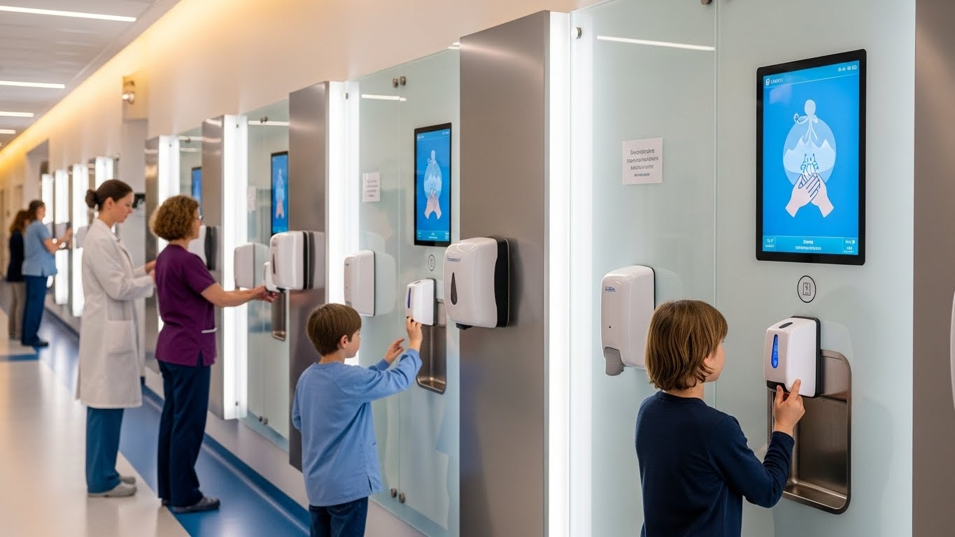 Integrated hand hygiene systems overview image