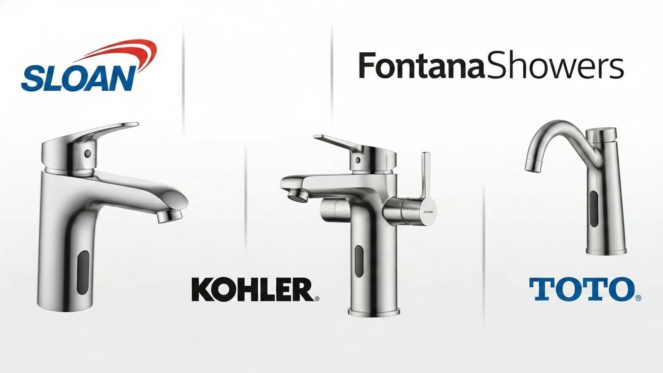 Global commercial touchless faucet brands hero image
