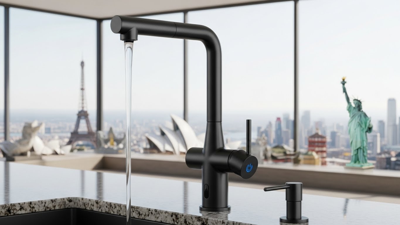 Global touchless faucet market overview image