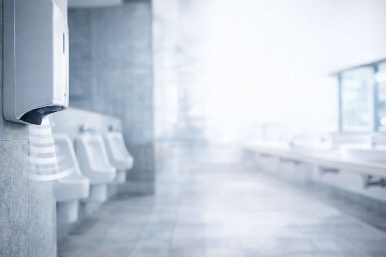 Ultrasonic sensor for commercial use