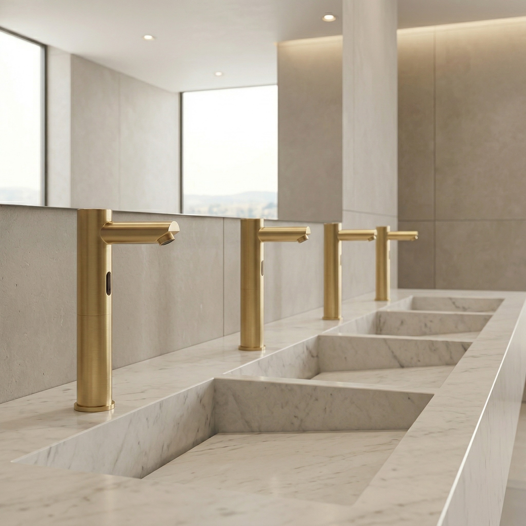 BathSelect touchless faucet