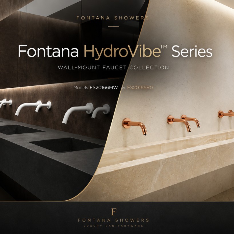 Fontana matte white touchless commercial faucet
