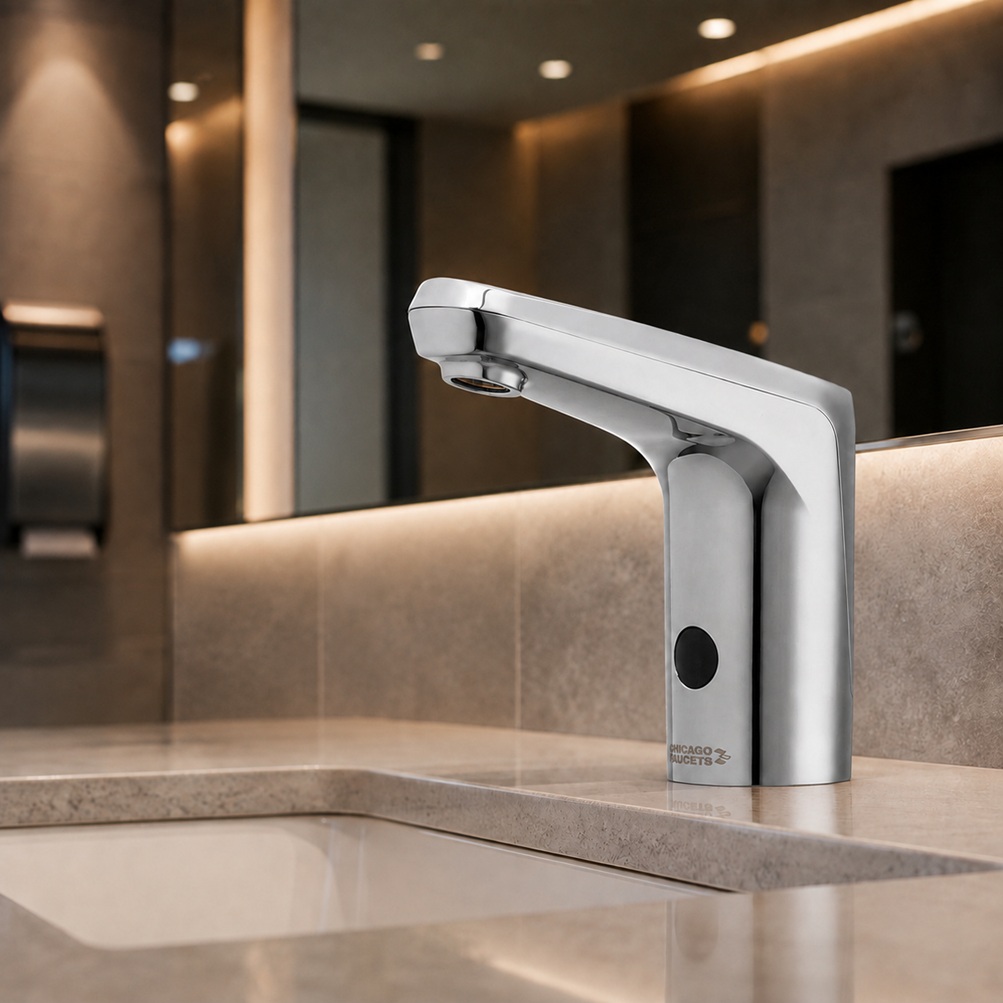Chicago Faucets E-Tronic 80 commercial touchless faucet