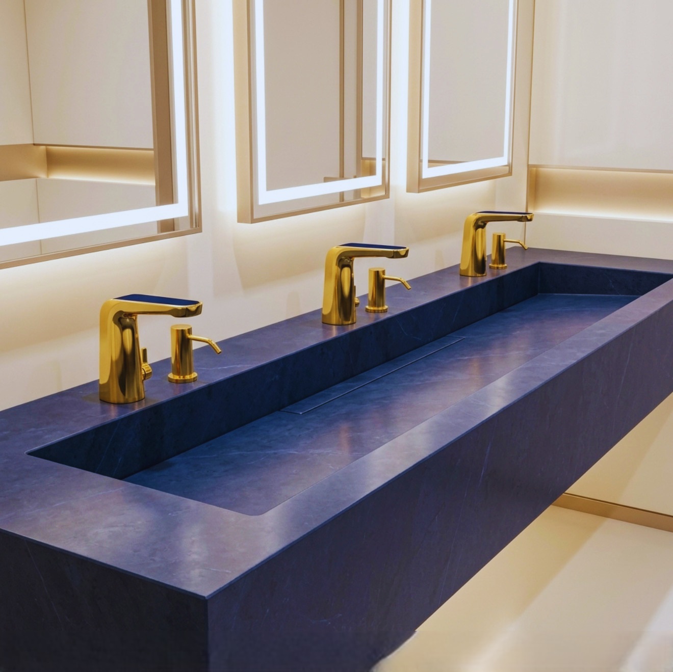 Commercial sensor faucet for hospitality