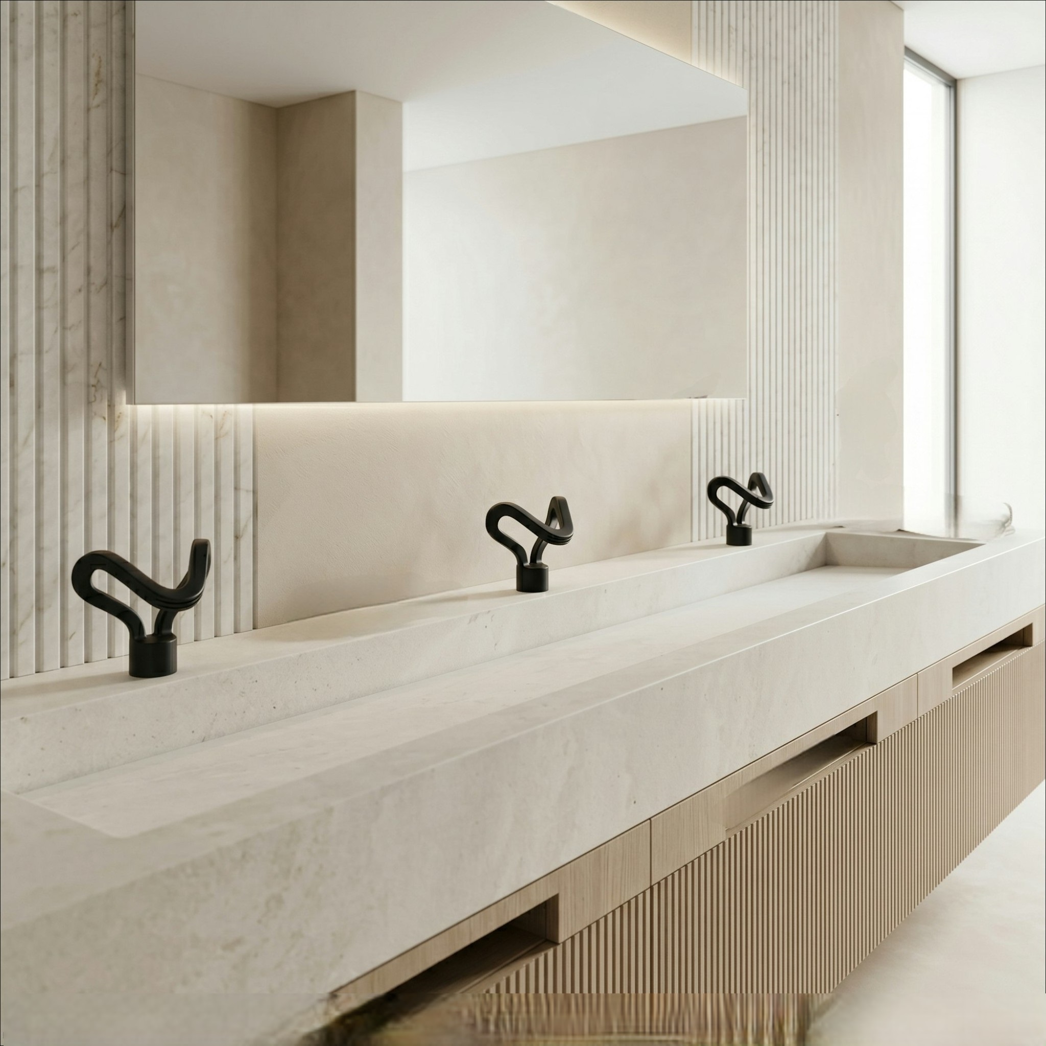 Commercial automatic faucet